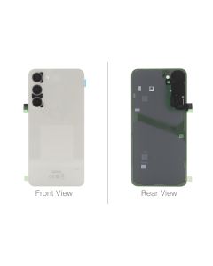 Official Samsung Galaxy S23+ SM-S916 Cream Rear / Battery Cover with Adhesive - GH82-30388B