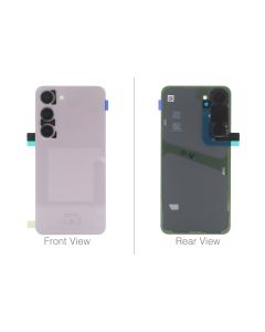 Official Samsung Galaxy S23 SM-S911 Lavender Rear / Battery Cover with Adhesive - GH82-30393D