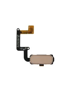 Genuine Samsung Galaxy A3 2017 A320 Pink Gold Home Key Flex - GH96-10773D