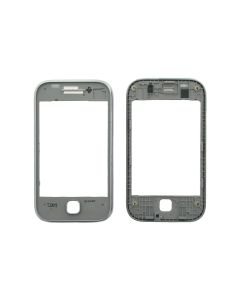 Genuine Samsung S5360 Galaxy Y Metalic Grey Front Cover - GH98-21130A