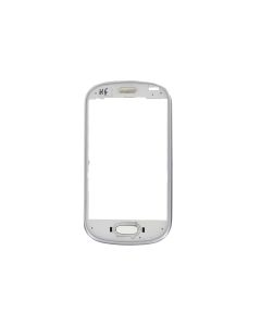 Genuine Samsung Galaxy Fame Lite Duos S6790 Silver Front Frame - GH98-26736A