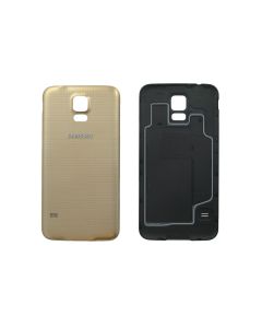 Genuine Samsung G900 Galaxy S5 Gold Battery Cover - GH98-32016D
