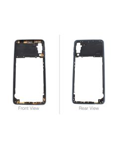 Official Samsung Galaxy A7 2018 SM-A750 Black Middle Cover / Chassis - GH98-43585A