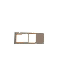 Official Samsung A7 A750 Gold Sim & Memory Card Tray / Holder - GH98-43635C