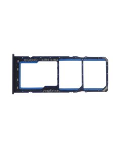 Genuine Samsung Galaxy A10 Dual Sim SM-A105 Blue Sim Card Tray - GH98-44169B