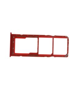 Genuine Samsung Galaxy A10 Dual Sim SM-A105 Red Sim Card Tray - GH98-44169D