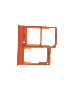 Genuine Samsung Galaxy A20e Dual Sim SM-A202 Coral Sim Tray Cover  - GH98-44377D