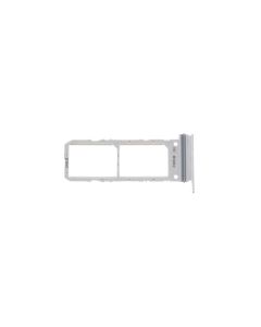 Official Samsung Galaxy Note 10 SM-N970 Aura White Dual Sim Tray / Holder - GH98-44525B