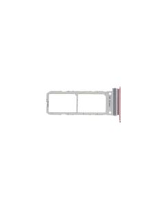 Official Samsung Galaxy Note 10 SM-N970 Aura Pink Dual Sim Tray / Holder - GH98-44525F