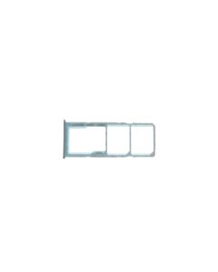 Genuine Samsung Galaxy A71 SM-A715 Blue Sim & Memory Card Tray / Holder - GH98-44757C