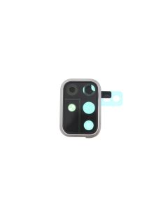 Genuine Samsung Galaxy A71 SM-A715 Silver Camera Frame - GH98-44763B