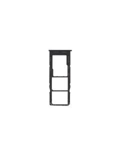Official Samsung Galaxy A04s SM-A047 Black Sim & Memory Card Tray / Holder - GH98-47703A