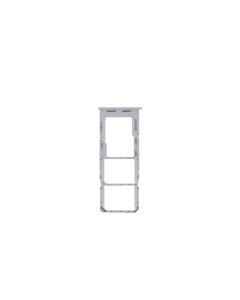 Official Samsung Galaxy A04s SM-A047 White Sim & Memory Card Tray / Holder - GH98-47703B