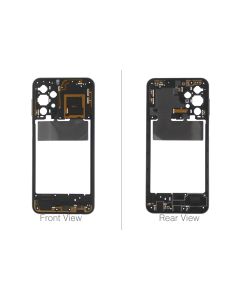 Official Samsung SM-A236 Galaxy A23 5G Black Chassis / Middle Frame - GH98-47823A