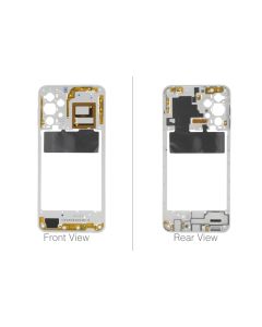 Official Samsung SM-A236 Galaxy A23 5G White Chassis / Middle Frame - GH98-47823B