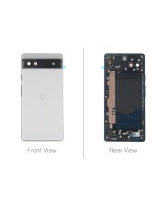 Official Google Pixel 6A Chalk Battery Cover - G949-00250-01