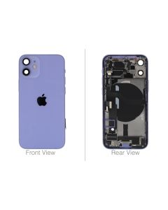 Official Apple iPhone 12 Mini Purple Battery Cover (OEM Pulled)