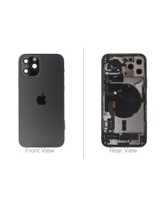 Official Apple iPhone 12 Pro Graphite Battery Cover (OEM Pulled)