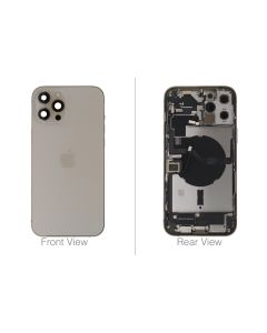 Official Apple iPhone 12 Pro Max Gold Battery Cover (OEM Pulled)