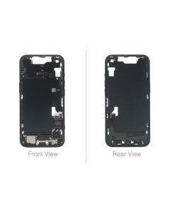 Official Apple iPhone 14 Midnight Middle Frame / Chassis (OEM Pulled)
