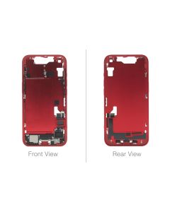 Official Apple iPhone 14 Red Middle Frame / Chassis (OEM Pulled)