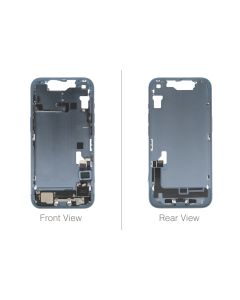Official Apple iPhone 14 Blue Middle Frame / Chassis (OEM Pulled)