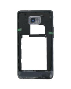Genuine Samsung i9105P Galaxy S2 Plus Blue Middle / Rear Cover - GH98-25681A
