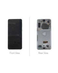 Official Samsung Galaxy S21+ 5G SM-G996 Phantom Silver LCD Screen & Digitizer - GH82-24553C / GH82-24554C