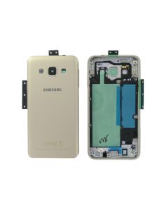 Genuine Samsung SM-A300 Galaxy A3 Gold Rear Chassis / Middle Cover - GH96-08196F