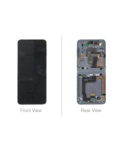Official Samsung Galaxy Z Flip 4 5G Blue LCD Screen & Digitizer - GH82-29440D